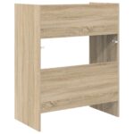 vidaXL DJ stôl Dub sonoma 82 x 45 x 102 cm Kompozitné drevo – Obrázok 6