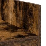 vidaXL DJ stôl Dymový dub 82 x 45 x 102 cm Kompozitné drevo – Obrázok 7