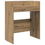 vidaXL DJ stôl Dub artisan 82 x 45 x 102 cm Kompozitné drevo – Obrázok 2