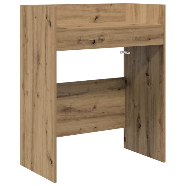 vidaXL DJ stôl Dub artisan 82 x 45 x 102 cm Kompozitné drevo – Obrázok 2