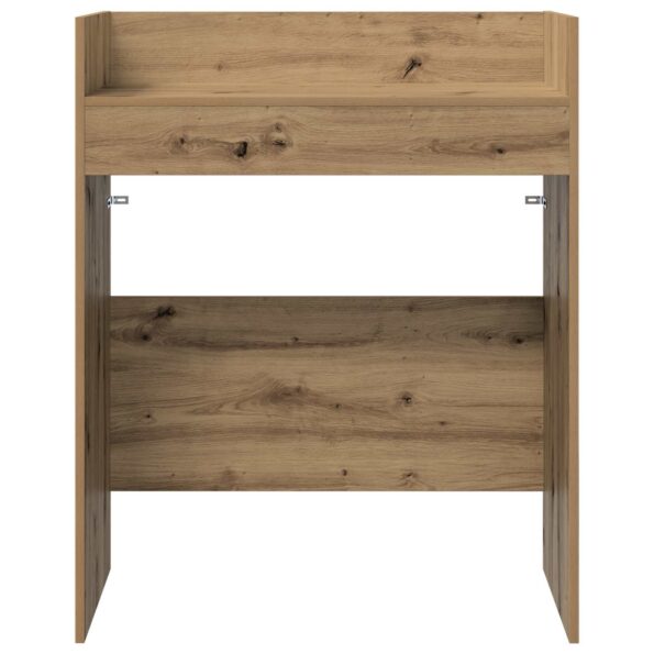 vidaXL DJ stôl Dub artisan 82 x 45 x 102 cm Kompozitné drevo – Obrázok 4