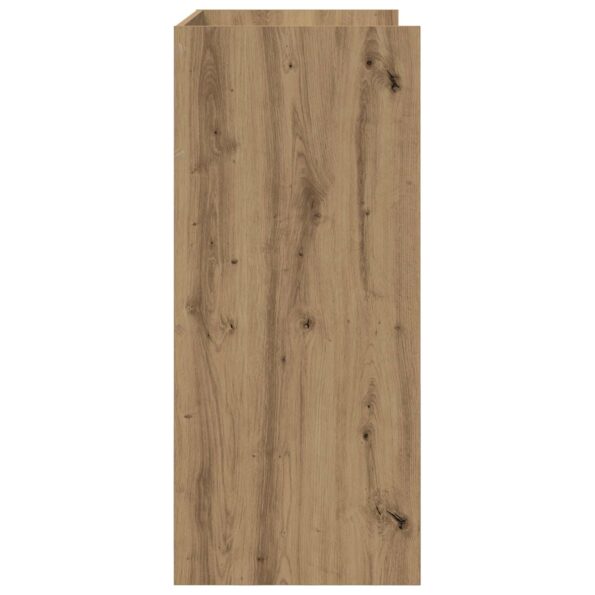 vidaXL DJ stôl Dub artisan 82 x 45 x 102 cm Kompozitné drevo – Obrázok 5