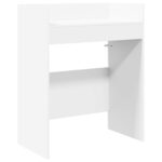 vidaXL DJ stôl Biela 62 x 45 x 102 cm Kompozitné drevo – Obrázok 2