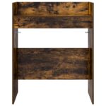vidaXL DJ stôl Dymový dub 62 x 45 x 102 cm Kompozitné drevo – Obrázok 4