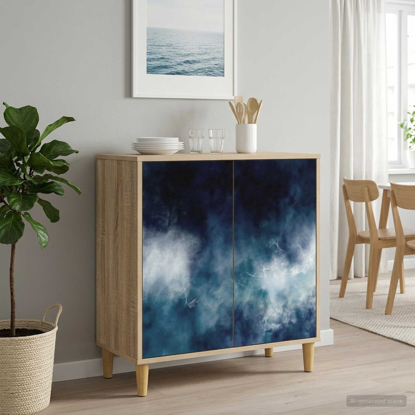 8006912_1.jpg vidaXL Servírovacia skriňa RAALTE Sonoma 69 x 33 x 75 cm – Obrázok 1