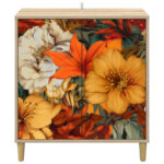vidaXL Servírovacia skriňa GENNEP Sonoma 69 x 33 x 75 cm – Obrázok 4