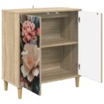 vidaXL Servírovacia skriňa BORNE Sonoma 69 x 33 x 75 cm – Obrázok 3