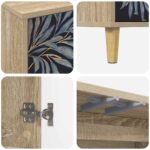vidaXL Servírovacia skriňa DOKKUM Sonoma 69 x 33 x 75 cm – Obrázok 6