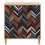 vidaXL Servírovacia skriňa OMMEN Sonoma 69 x 33 x 75 cm – Obrázok 4