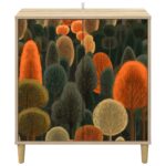 vidaXL Servírovacia skriňa ZAANDAM Sonoma 69 x 33 x 75 cm – Obrázok 4