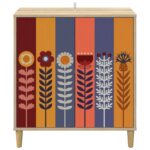vidaXL Servírovacia skriňa ESSEN Sonoma 69 x 33 x 75 cm – Obrázok 4