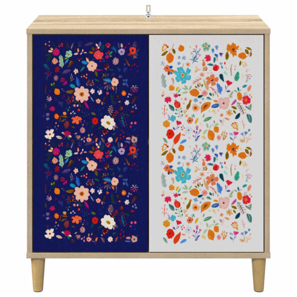 vidaXL Servírovacia skriňa MAINZ Sonoma 69 x 33 x 75 cm – Obrázok 4