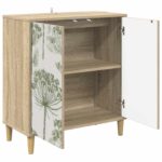 vidaXL Servírovacia skriňa GOTHA Sonoma 69 x 33 x 75 cm – Obrázok 3