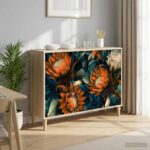 vidaXL Servírovacia skriňa LOCHEM Sonoma 102 x 33 x 75 cm