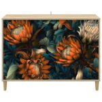 vidaXL Servírovacia skriňa LOCHEM Sonoma 102 x 33 x 75 cm – Obrázok 4