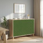 vidaXL Servírovacia skriňa GELEEN Sonoma 102 x 33 x 75 cm