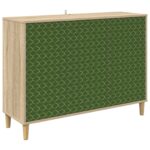 vidaXL Servírovacia skriňa GELEEN Sonoma 102 x 33 x 75 cm – Obrázok 2