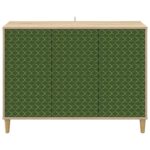 vidaXL Servírovacia skriňa GELEEN Sonoma 102 x 33 x 75 cm – Obrázok 4