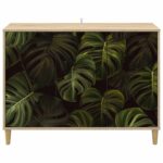 vidaXL Servírovacia skriňa ELBURG Sonoma 102 x 33 x 75 cm – Obrázok 4