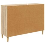 vidaXL Servírovacia skriňa ELBURG Sonoma 102 x 33 x 75 cm – Obrázok 5