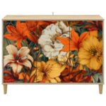 vidaXL Servírovacia skriňa GENNEP Sonoma 102 x 33 x 75 cm – Obrázok 4