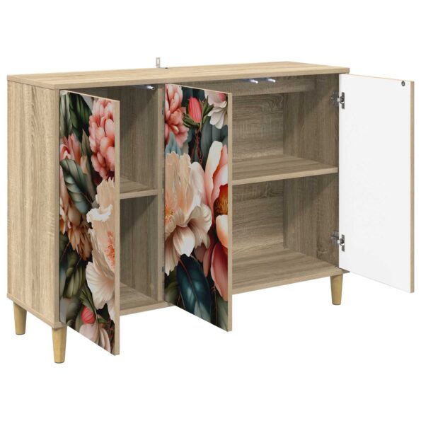 vidaXL Servírovacia skriňa BORNE Sonoma 102 x 33 x 75 cm – Obrázok 3