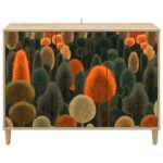 vidaXL Servírovacia skriňa ZAANDAM Sonoma 102 x 33 x 75 cm – Obrázok 4