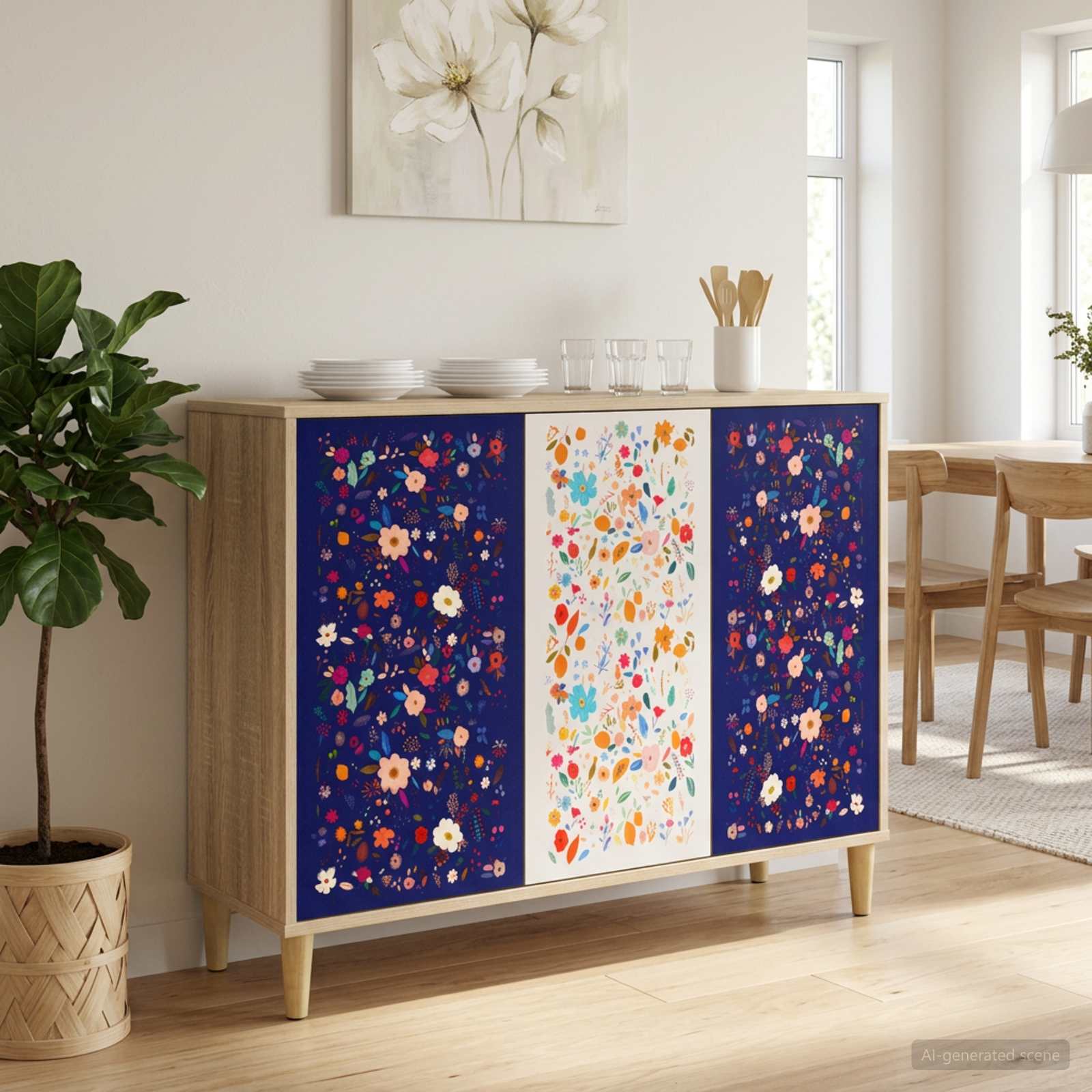 8006964_1.jpg vidaXL Servírovacia skriňa MAINZ Sonoma 102 x 33 x 75 cm – Obrázok 1