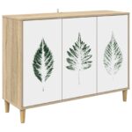 vidaXL Servírovacia skriňa HANAU Sonoma 102 x 33 x 75 cm – Obrázok 2