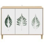 vidaXL Servírovacia skriňa HANAU Sonoma 102 x 33 x 75 cm – Obrázok 4