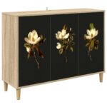 vidaXL Servírovacia skriňa BREMEN Sonoma 102 x 33 x 75 cm – Obrázok 2