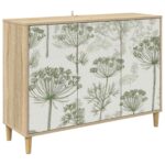 vidaXL Servírovacia skriňa GOTHA Sonoma 102 x 33 x 75 cm – Obrázok 2