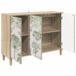 vidaXL Servírovacia skriňa GOTHA Sonoma 102 x 33 x 75 cm – Obrázok 3