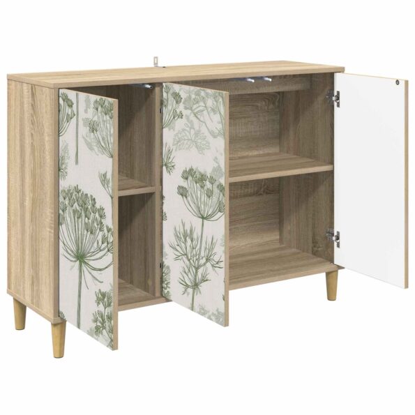 vidaXL Servírovacia skriňa GOTHA Sonoma 102 x 33 x 75 cm – Obrázok 3