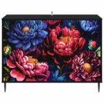 vidaXL Servírovacia skriňa KIEL Čierny dub 102 x 33 x 76 cm – Obrázok 4