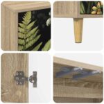 vidaXL TV skrinka RHENEN 69 x 33 x 50 cm Sonoma Kompozitné drevo – Obrázok 5