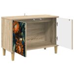 vidaXL TV skrinka LOCHEM 69 x 33 x 50 cm Sonoma Kompozitné drevo – Obrázok 2