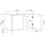 vidaXL TV skrinka LOCHEM 69 x 33 x 50 cm Sonoma Kompozitné drevo – Obrázok 7