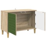 vidaXL TV skrinka GELEEN 69 x 33 x 50 cm Sonoma Kompozitné drevo – Obrázok 2