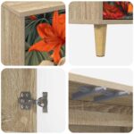 vidaXL TV skrinka GENNEP 69 x 33 x 50 cm Sonoma Kompozitné drevo – Obrázok 5