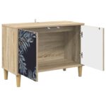 vidaXL TV skrinka DOKKUM 69 x 33 x 50 cm Sonoma Kompozitné drevo – Obrázok 2