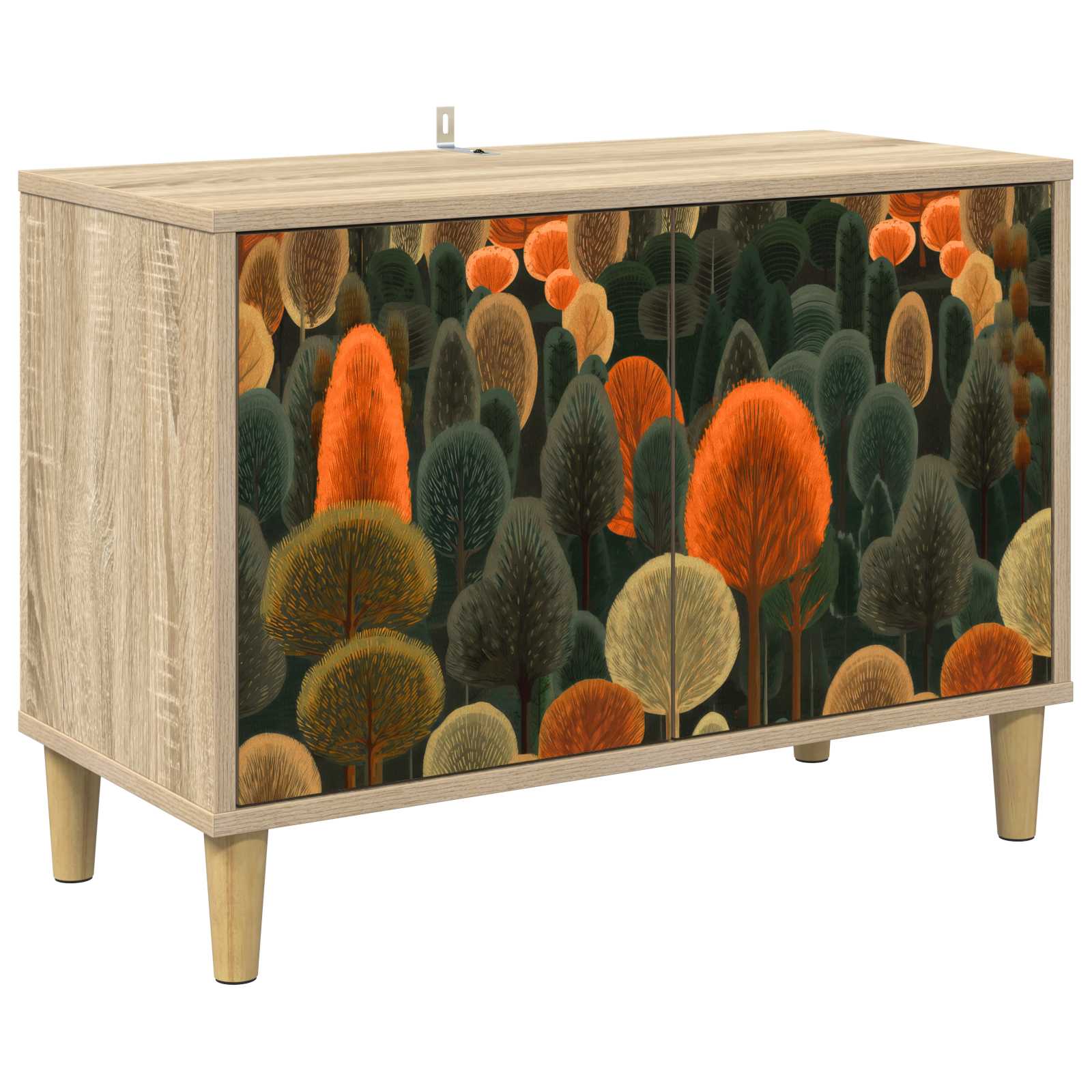 8007000_1.jpg vidaXL TV skrinka ZAANDAM 69 x 33 x 50 cm Sonoma Kompozitné drevo – Obrázok 1