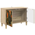 vidaXL TV skrinka ZAANDAM 69 x 33 x 50 cm Sonoma Kompozitné drevo – Obrázok 2