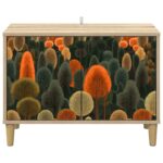 vidaXL TV skrinka ZAANDAM 69 x 33 x 50 cm Sonoma Kompozitné drevo – Obrázok 3