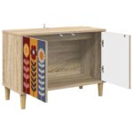 vidaXL TV skrinka ESSEN 69 x 33 x 50 cm Sonoma Kompozitné drevo – Obrázok 2