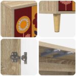 vidaXL TV skrinka ESSEN 69 x 33 x 50 cm Sonoma Kompozitné drevo – Obrázok 5