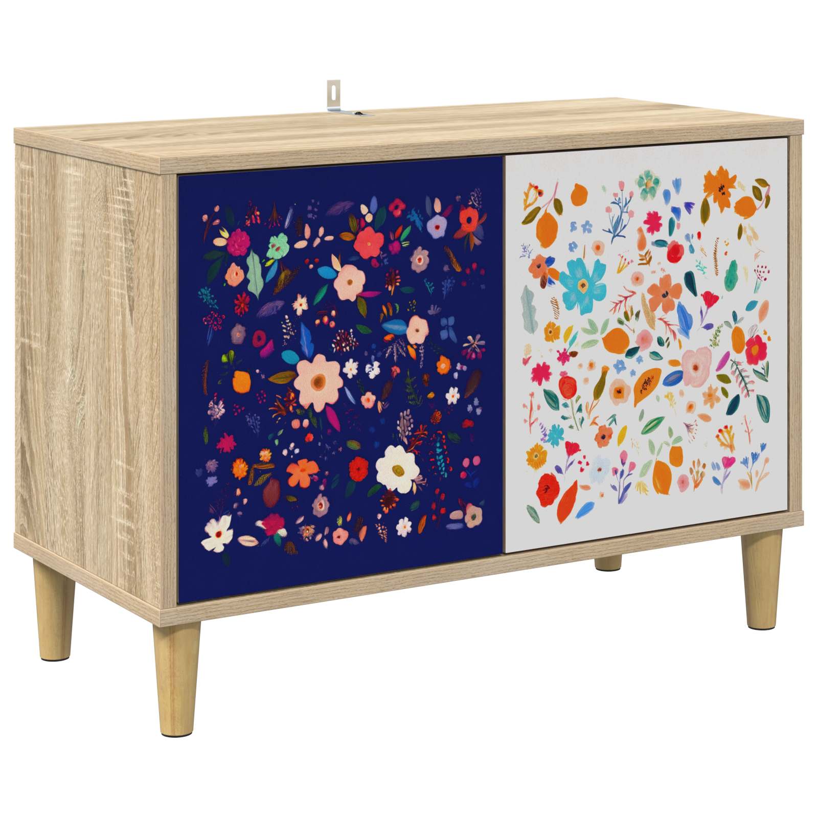 8007004_1.jpg vidaXL TV skrinka MAINZ 69 x 33 x 50 cm Sonoma Kompozitné drevo – Obrázok 1