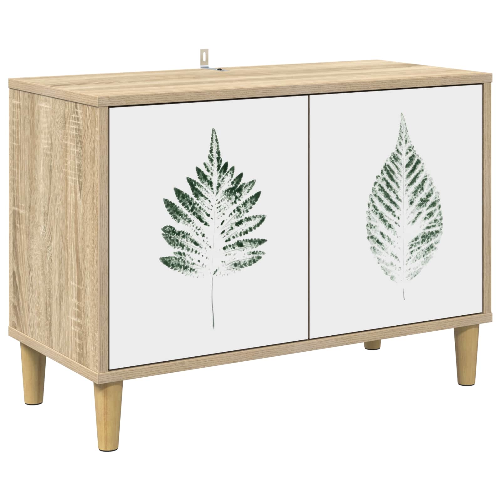 8007005_1.jpg vidaXL TV skrinka HANAU 69 x 33 x 50 cm Sonoma Kompozitné drevo – Obrázok 1