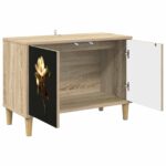 vidaXL TV skrinka BREMEN 69 x 33 x 50 cm Sonoma Kompozitné drevo – Obrázok 2