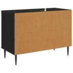 vidaXL TV skrinka DOKKUM 69 x 33 x 50,5 cm Čierny dub Kompozitné drevo – Obrázok 4